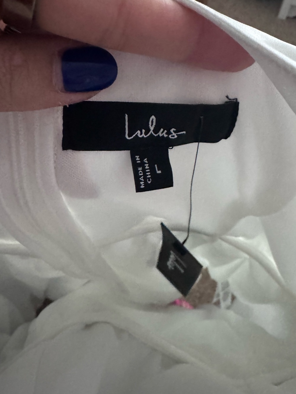 Lulu's White Women's Dress